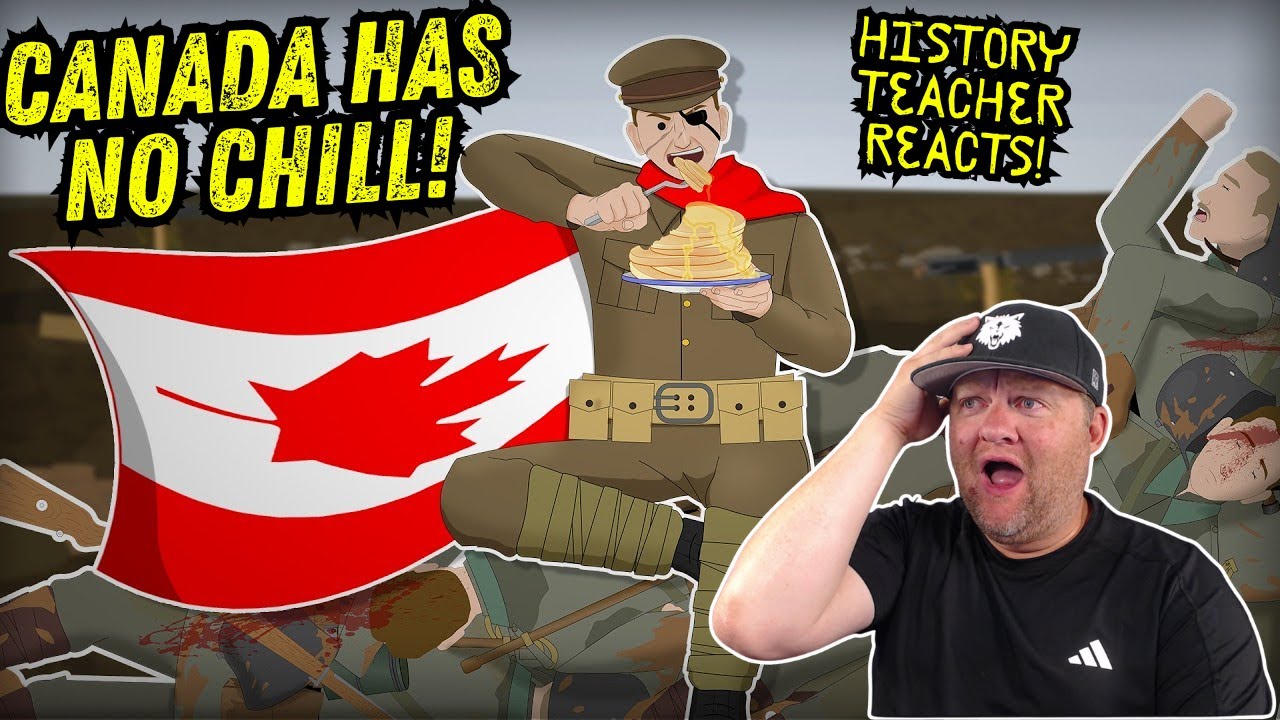 Why Do Canadians Go Ballistic During War? | Simple History | History Teacher Reacts