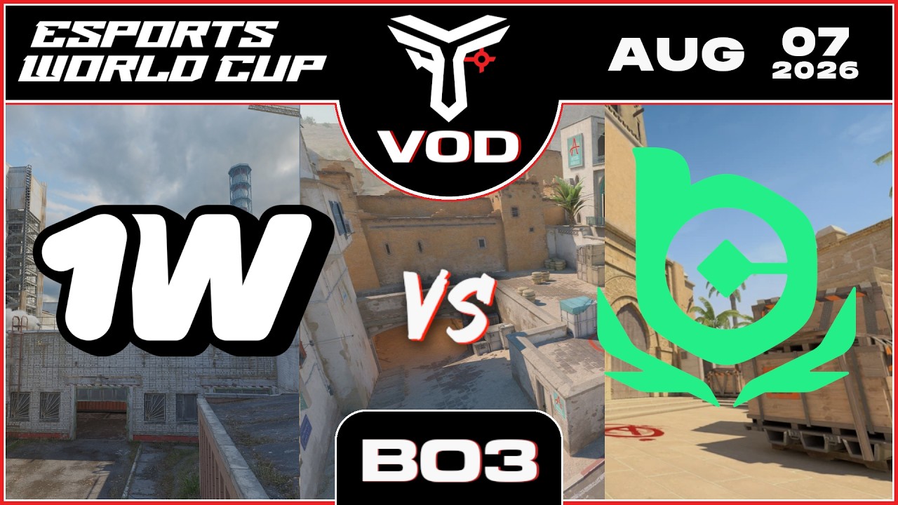 1win vs BC.Game | Esports World Cup 2026 Qualifier | #BO3 | @TrottahCS  [ #cs2 #vod ]