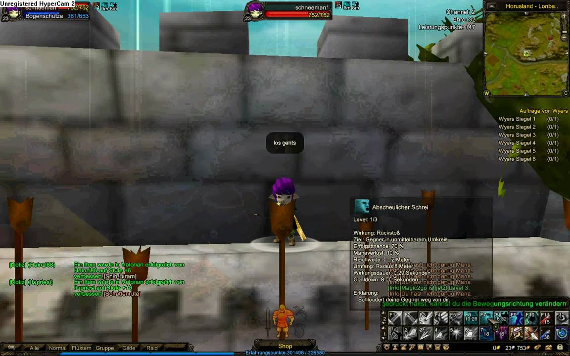 4story mana leer machen