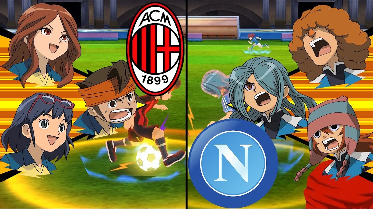 [Full HD 1080P] Inazuma Eleven Lega Serie A ～ Milan vs Napoli ※Pokemon Anchor※