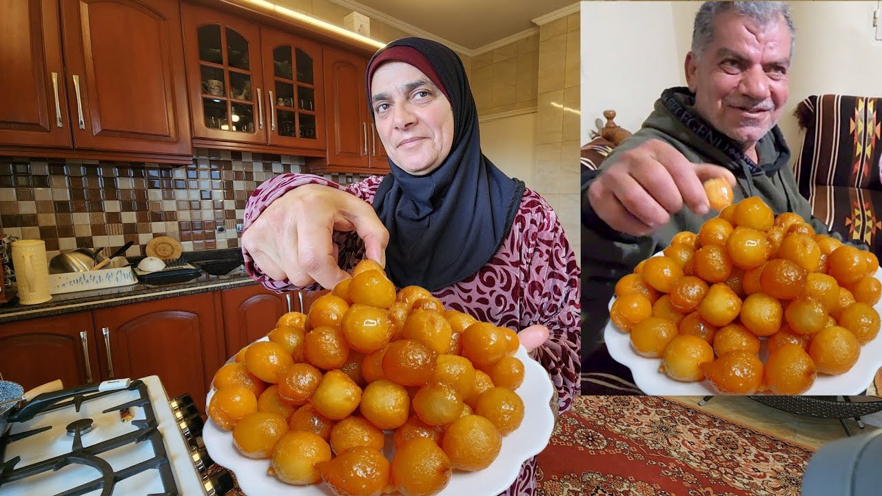 عوامة لقيمات ذهبية🔥الطريقة الأصلية السريعة🔥التذوق في بيت العائلة😍😂2024