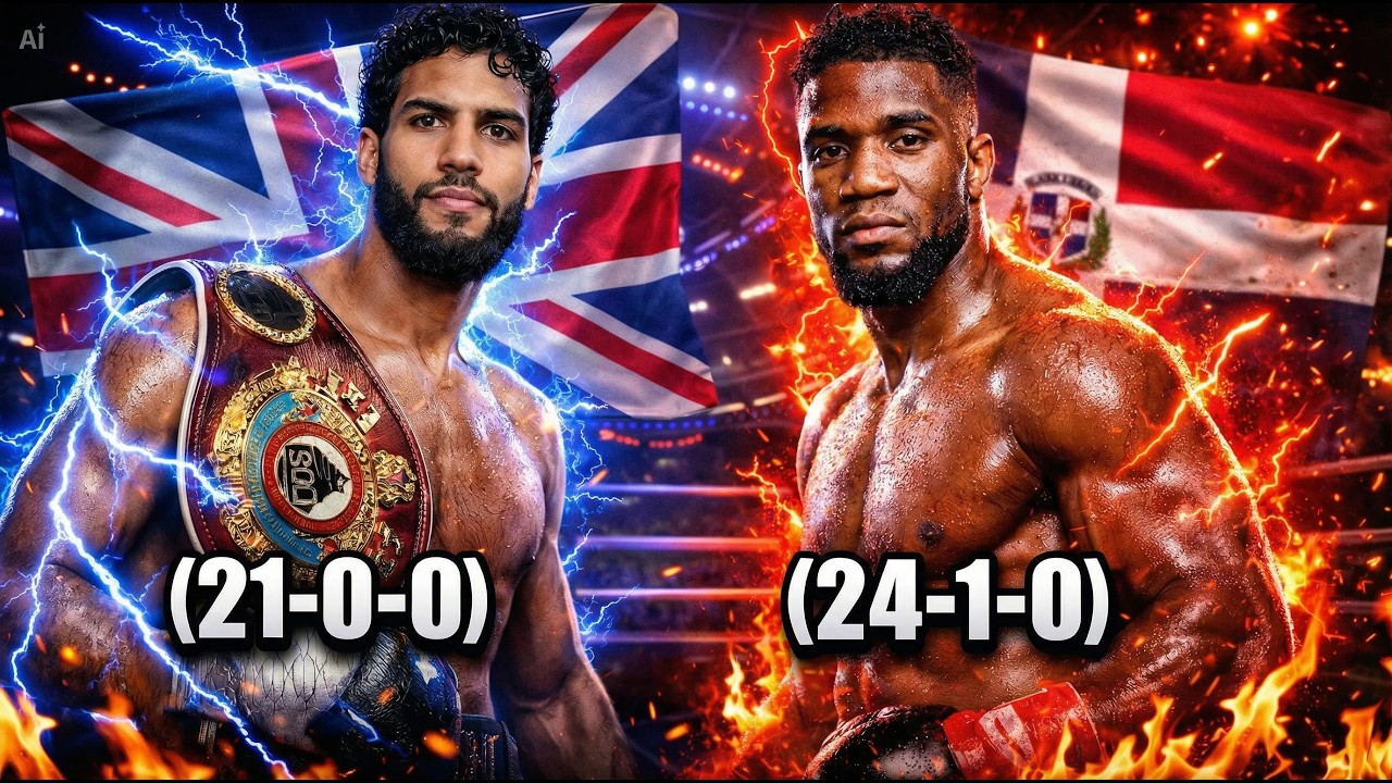 Unbeaten Middle Weight - Hamzah Sheeraz (UK) vs Carlos Adames (DR) | Boxing Full Fight Highlights HD