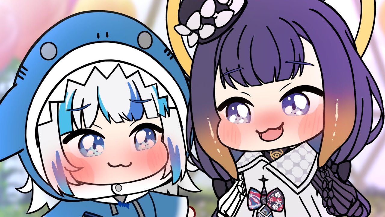 INA & GURA to meet up with eachother and embrace each other🥺｜Ina & Gura Animation｜Hololive Animation