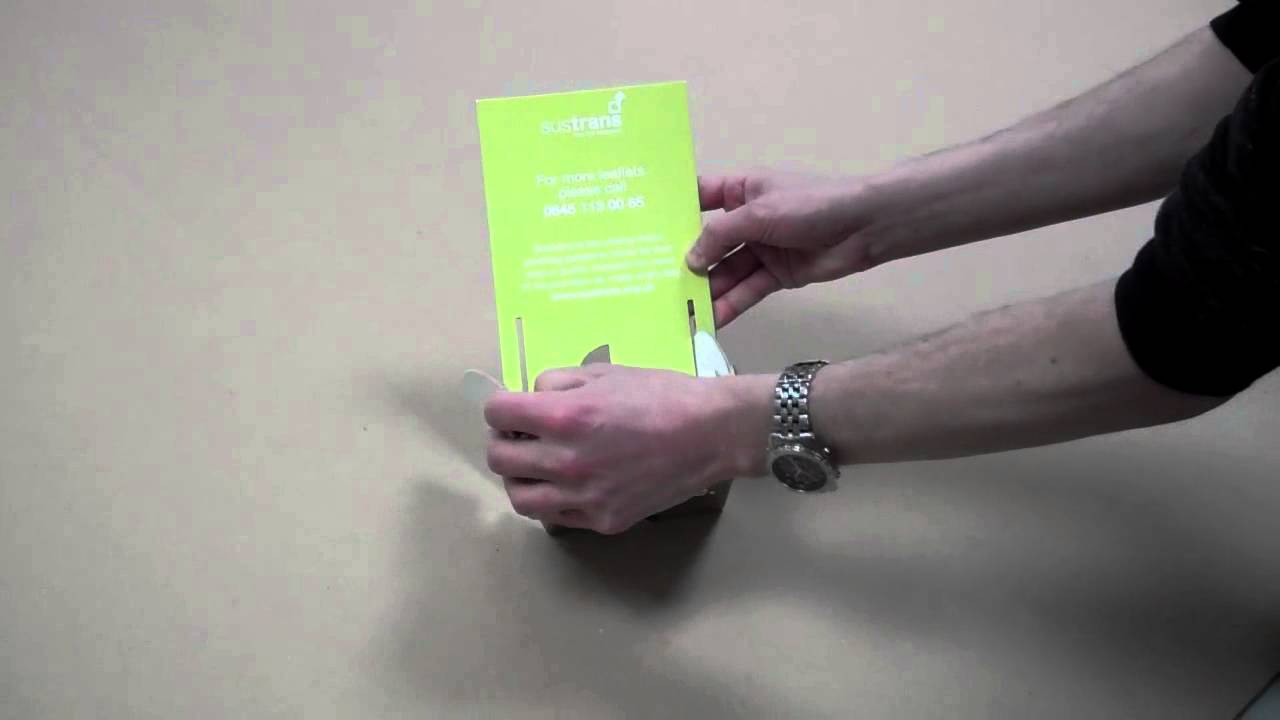 Twist Lock Leaflet Dispenser By Create-This Limited