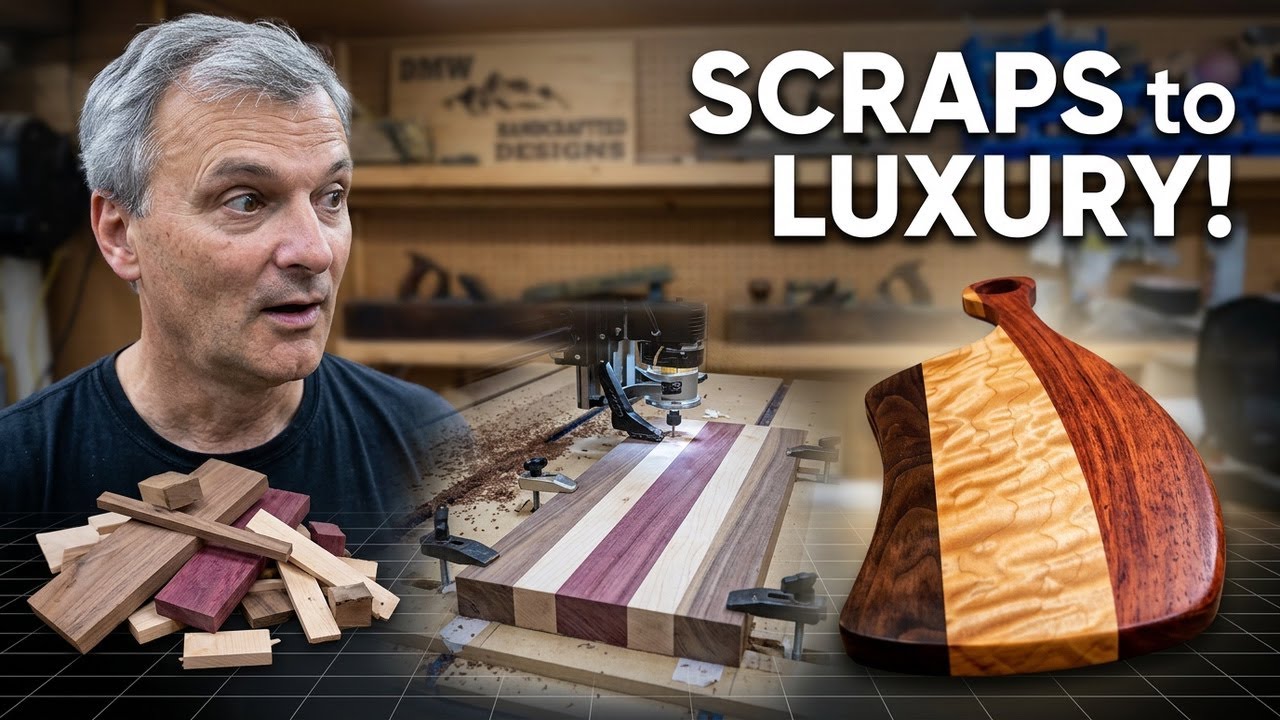 Watch Me Turn Scraps Into a Fancy Charcuterie Board!