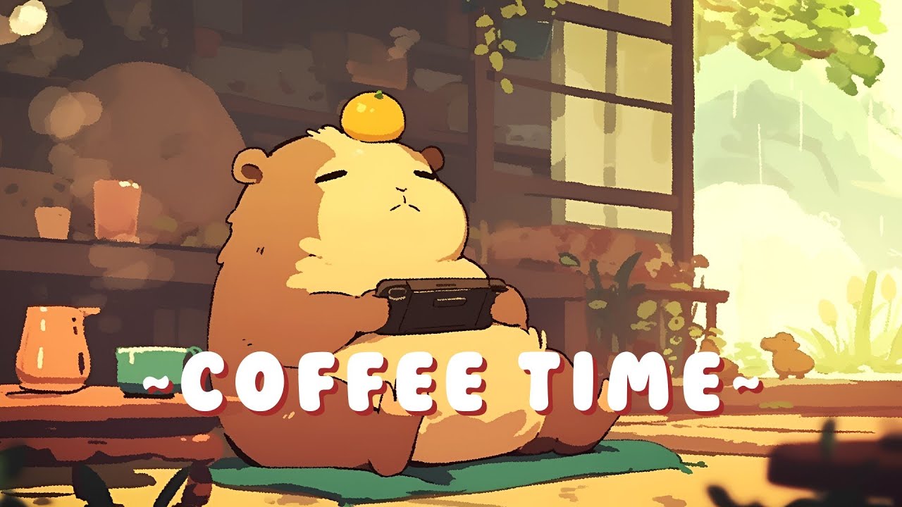 Capybara Beats Radio - Peaceful Music for Your Soul ~ Tranquil Mood ~ 📚 🎵