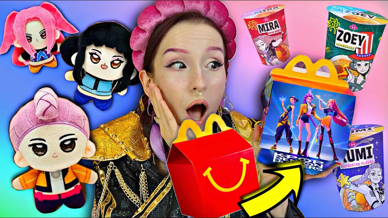 KPOP DEMON HUNTERS JEST W HAPPY MEALACH!