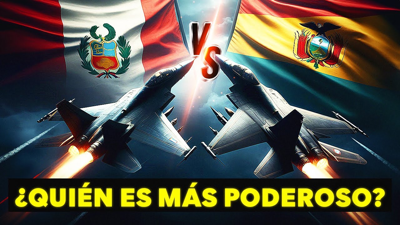 PERÚ vs BOLIVIA | ¿Quién tiene la FUERZA AÉREA más PODEROSA? 🇵🇪 🇧🇴