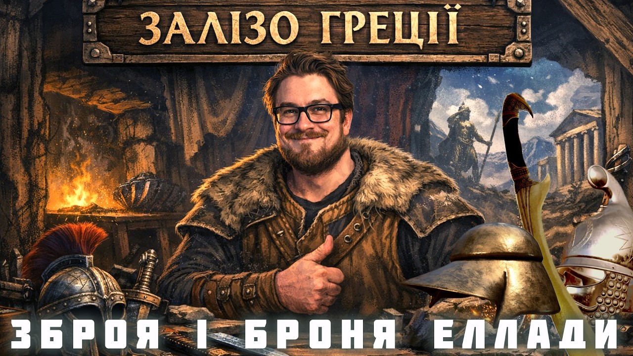 МЕЧ ПРОТИ БРОНІ #2. Початок заліза. Давньогрецька та елліністична традиція.