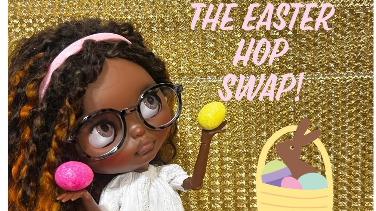 Amazing Easter Hop Swap from @DollsRescued hosted by @letstalkaboutitwithjaime  💐🎀🐰 #blythedolls