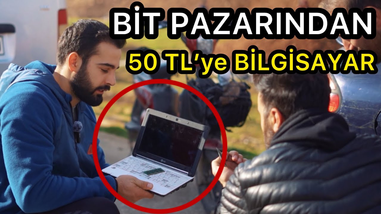 BİT PAZARINDAN 50 TL'ye '' BİLGİSAYAR '' ALMAK ! Güvercin'de ALDIK !