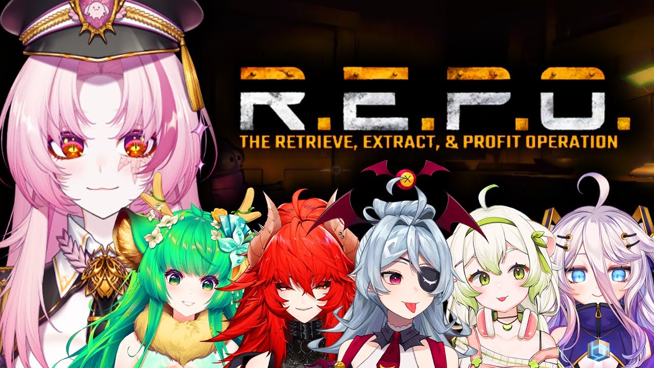 REPO with the girls feat @HarukaKaribu @GEEGA @Zentreya @Limealicious @henyathegenius