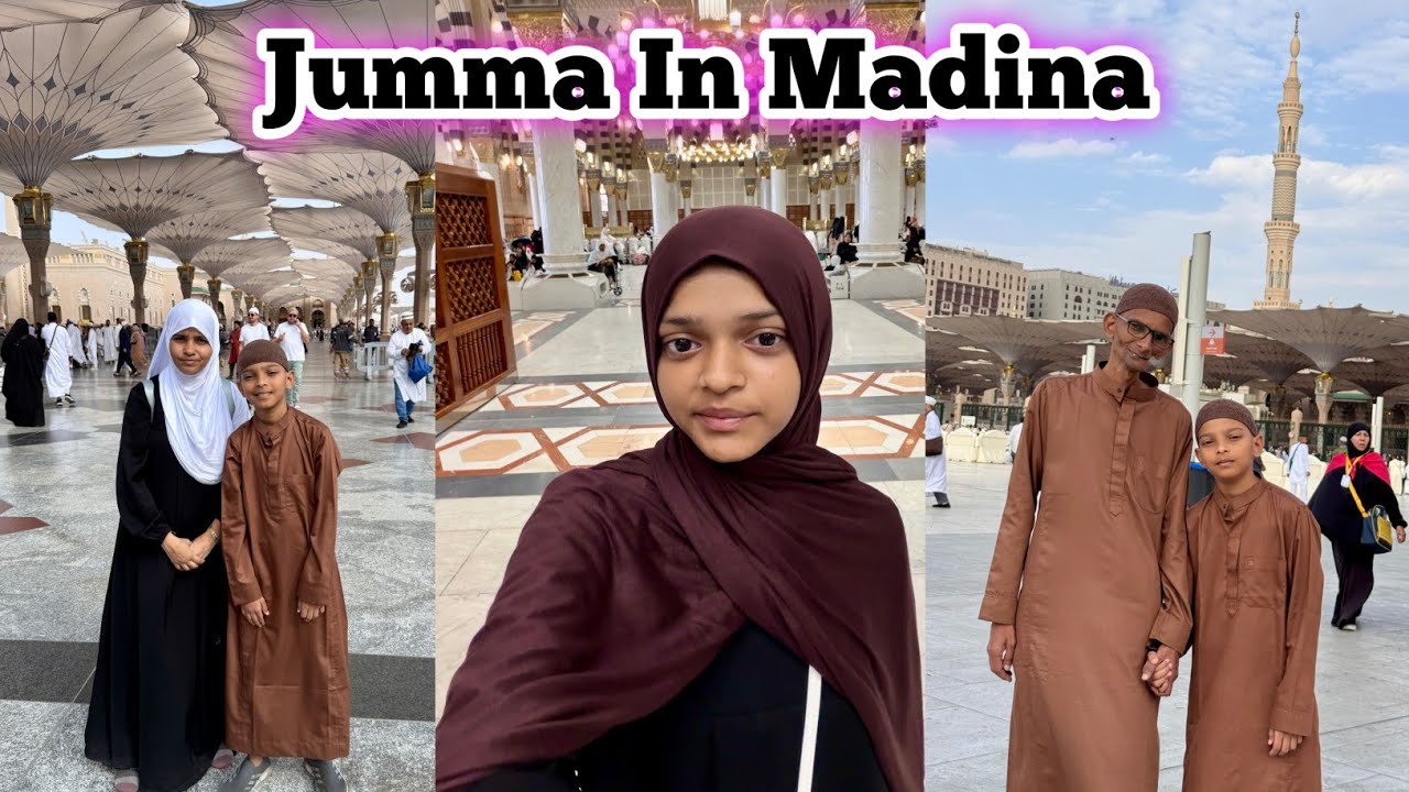 Jumma Ki Namaz | Masjid-e-Nabwi 🤲 | Madina Vlog 