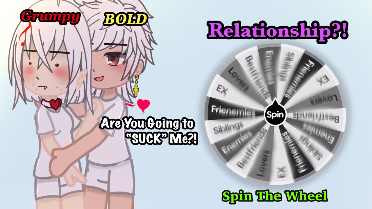 😕💕 GRUMPY + BOLD 😉💖(Spin The Wheel) || Gacha OC Challenge