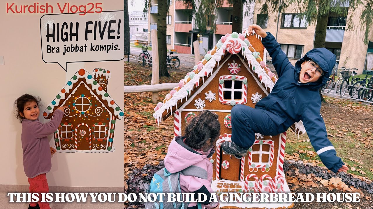 The BEST gingerbread house, right?