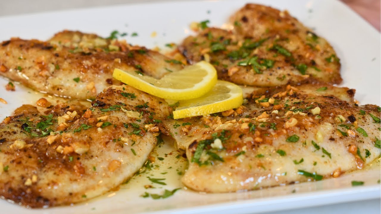 The Best Fish in Garlic Butter Sauce Recipe