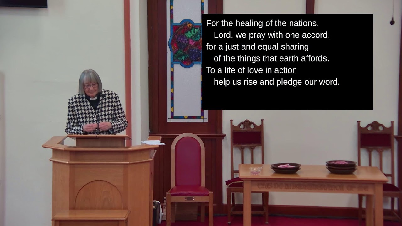 Regent Street Methodist Church Sunday Morning Service
