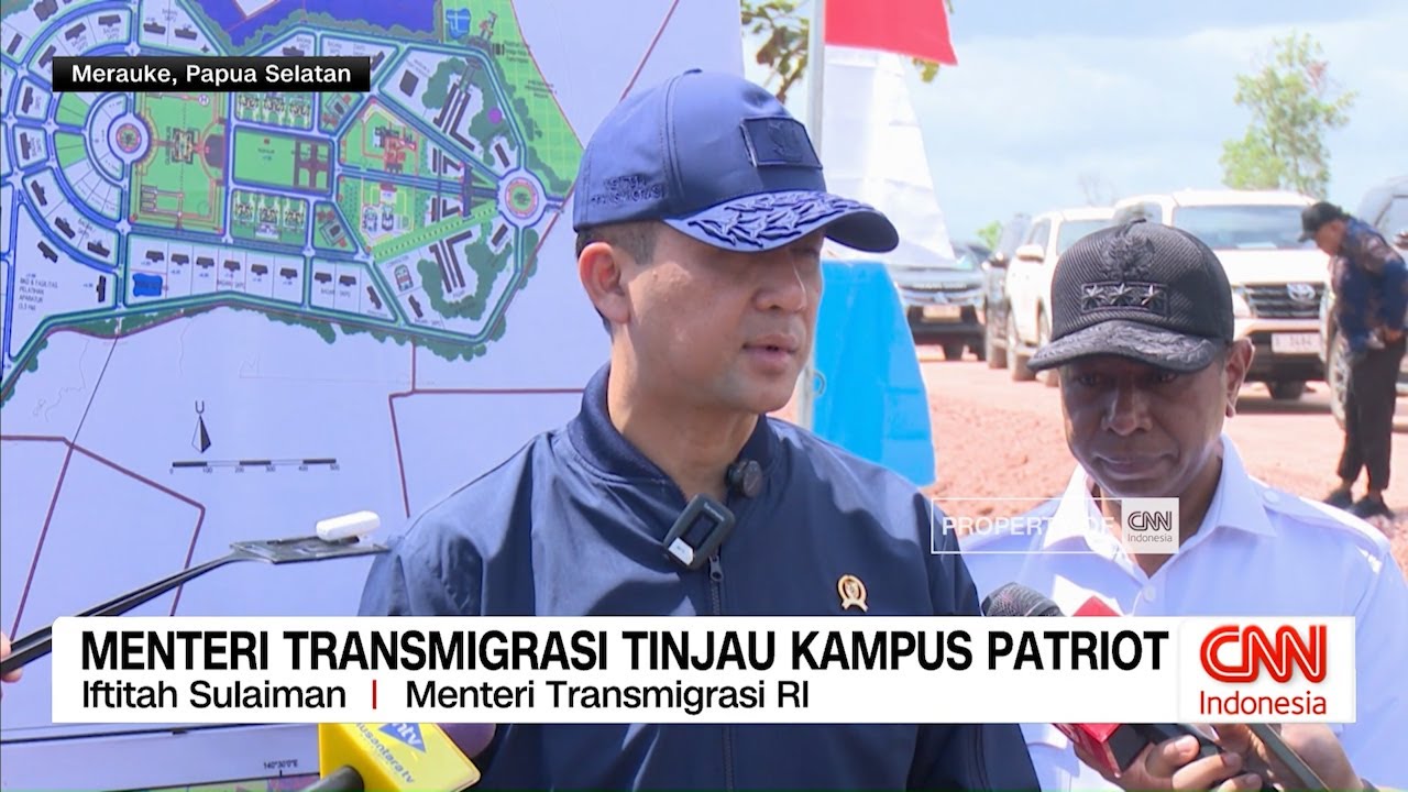 Menteri Transmigrasi Tinjau Kampus Patriot