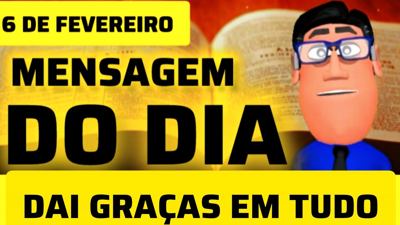 MENSAGEM DE DEUS PARA ESSA SEXTA - Dai Graças em Tudo ( Ouça Isso Hoje )