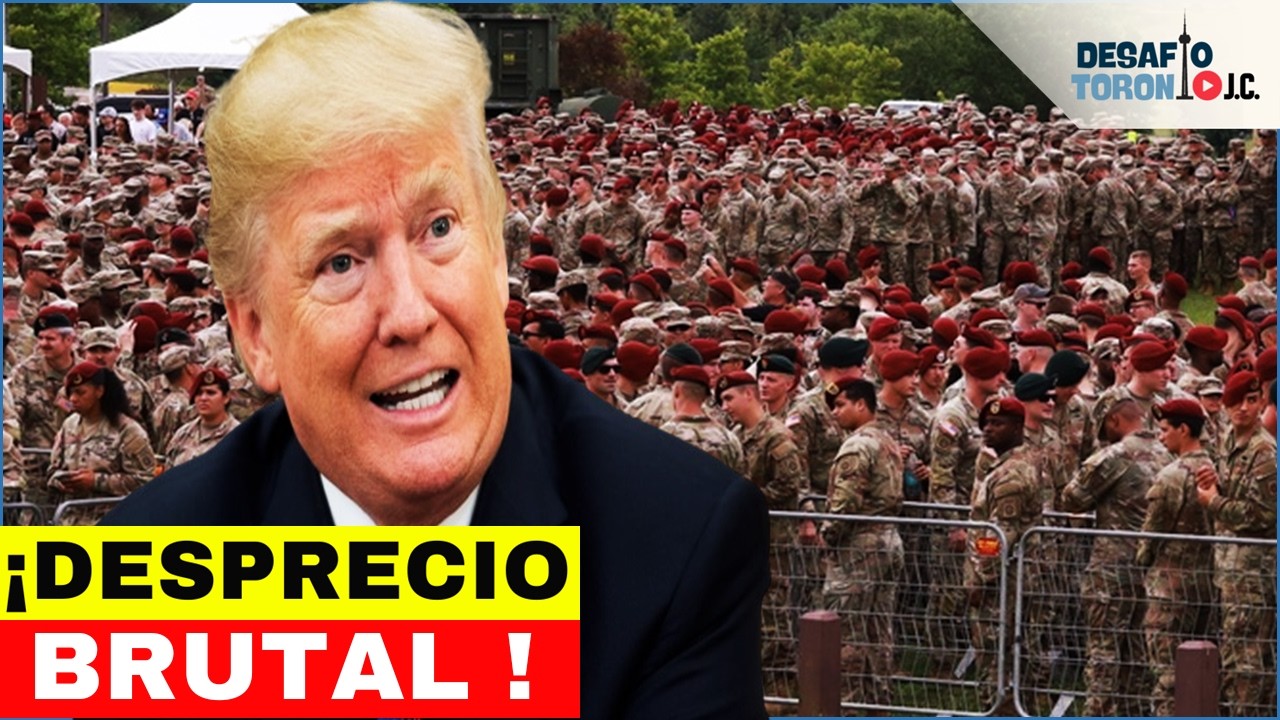 ¡DOBLE GOLPE!  Militares enFort Braggs IGNORAN a Trump y Congreso  lo EXHIBE | DesafioTorontoJC