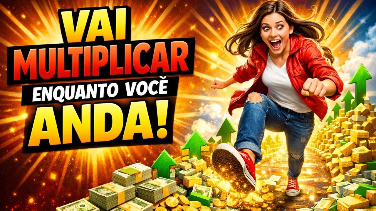 O que era pouco vai multiplicar enquanto você anda