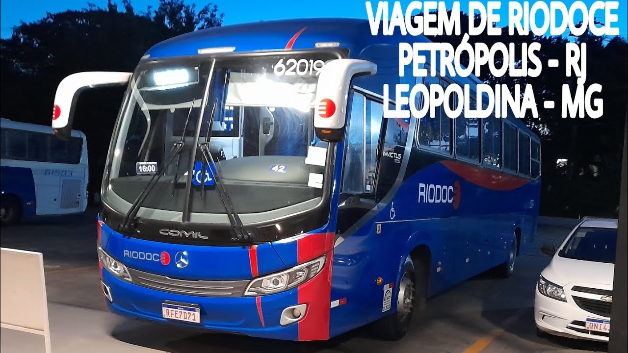 Andei no NOVO INVICTUS 1050 da RIODOCE. Viagem Petrópolis x Leopoldina