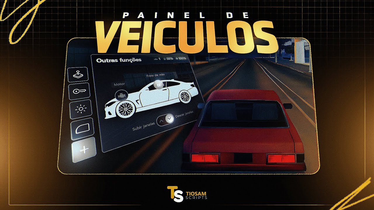 [MTA:SA] - Sistema de Painel de Veículos | TioSam Scripts