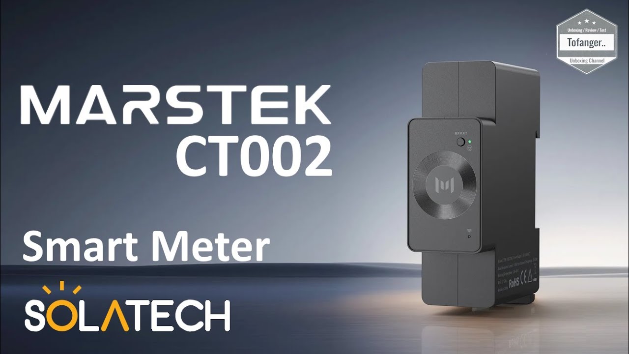 Счётчик электроэнергии Marstek CT-002 — умный счётчик Marstek CT002 — однофазный и трёхфазный