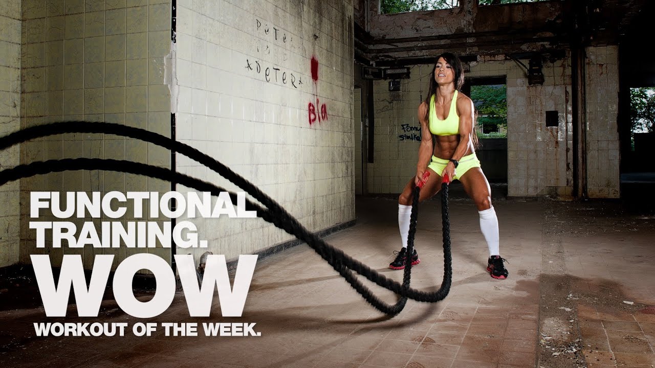 Functional Training: 3 Minute Battle Rope Challenge - Workout of the Week