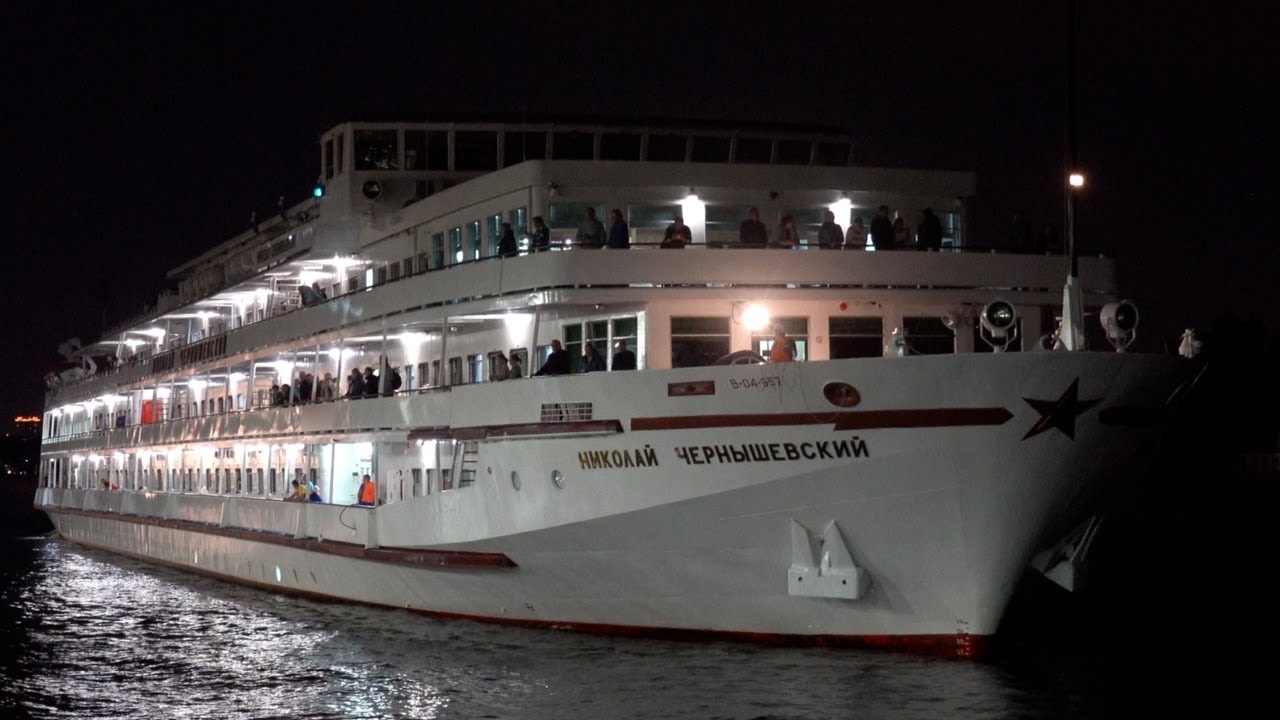 m/s Nikolay Chernyshevsky in Action