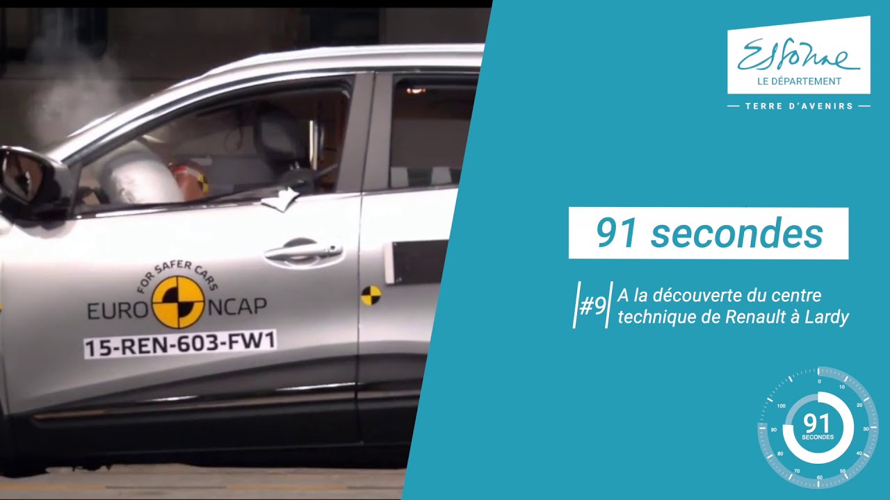 91 secondes : #9 - Le centre technique de Renault à Lardy