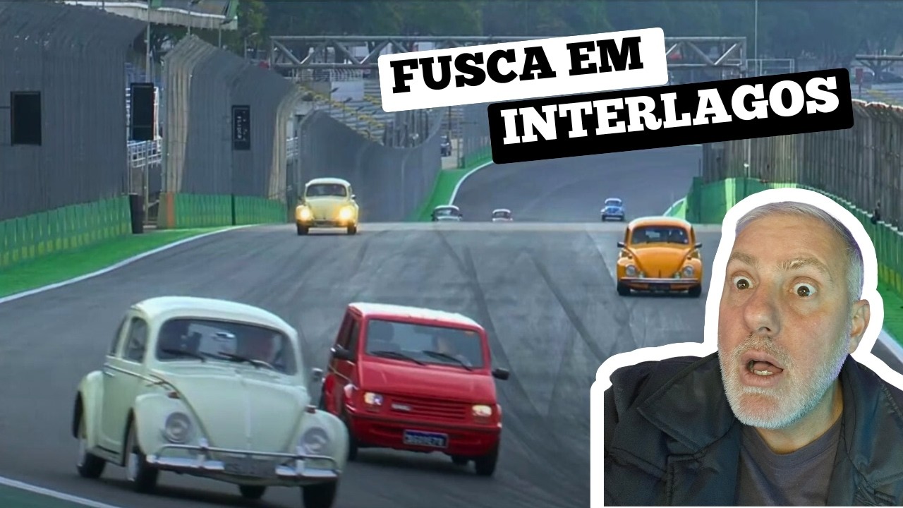 FUSCA EM INTERLAGOS: O dia em que o clássico 1200 invadiu a pista de lendas!