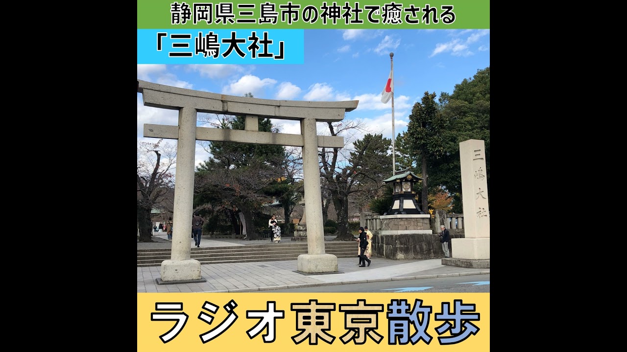 【三嶋大社】静岡県三島市の霊験あらたかな神社ですっかり癒されてしまいました