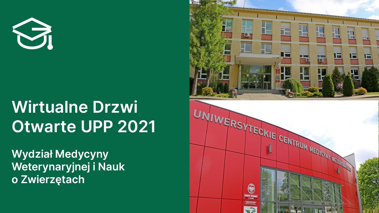 Wydział Medycyny Weterynaryjnej i Nauk o Zwierzętach - Wirtualne Drzwi Otwarte 2021