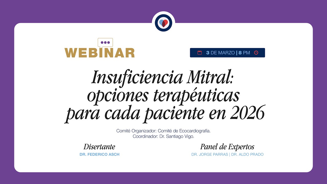 Insuficiencia mitral: opciones terapéuticas para cada paciente en 2026