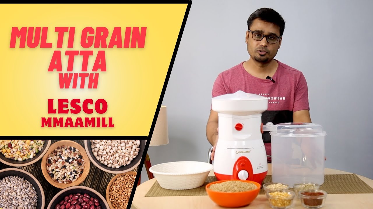 Best Domestic TableTop Atta Chakki in India| Ghar Ghanti | Multi grain Atta Grinding | Mmaamill #US