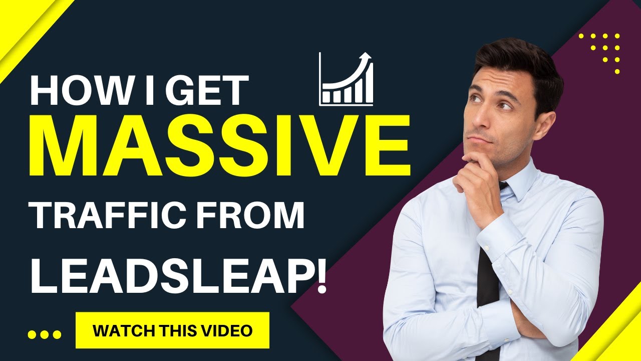 How I Get MASSIVE Traffic From LeadsLeap!