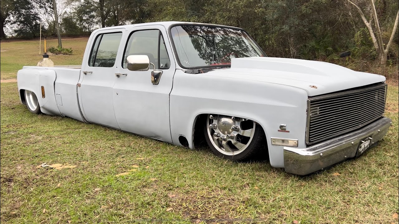Getting my body-dropped square body dually off the back burner….