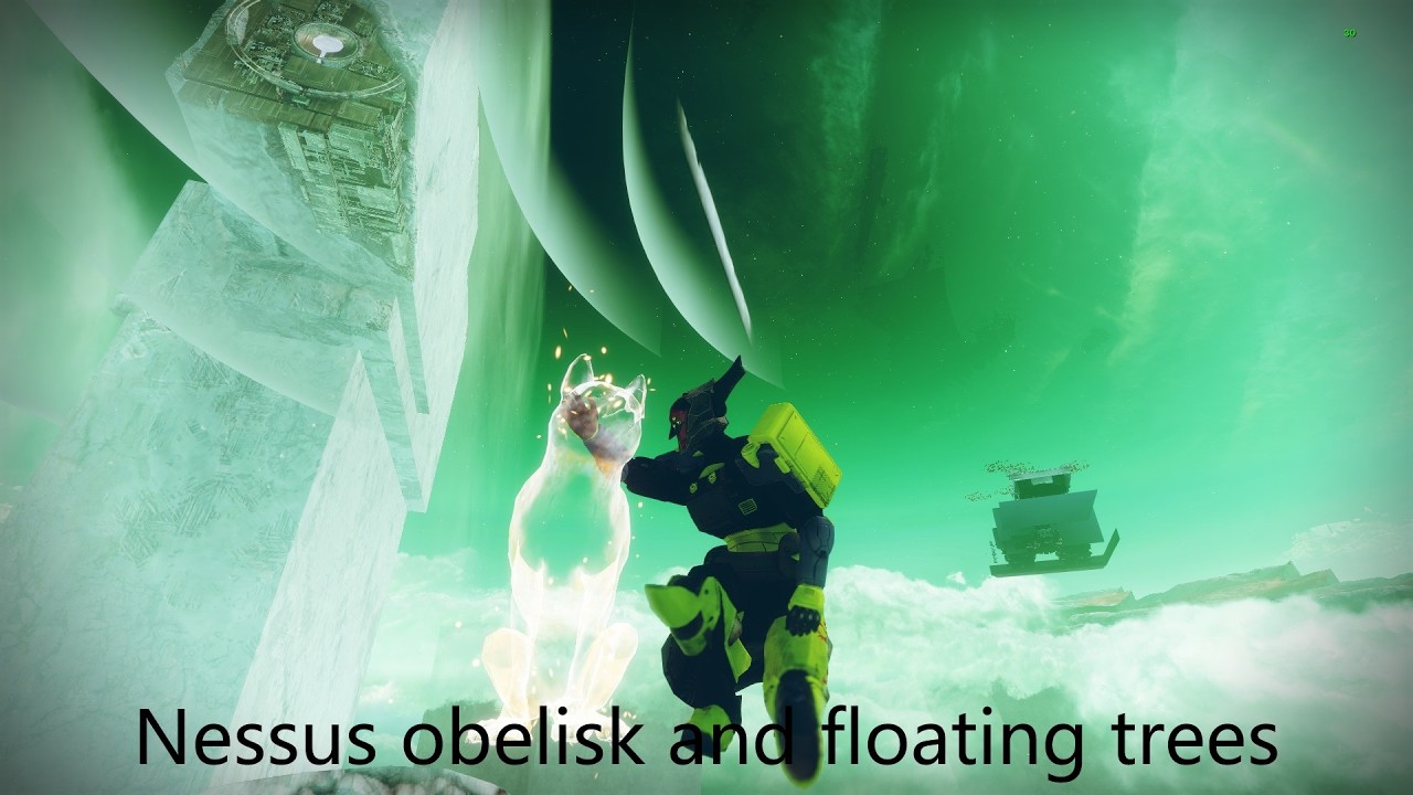Nessus obelisk and flying trees | Solo destiny 2 OOB's