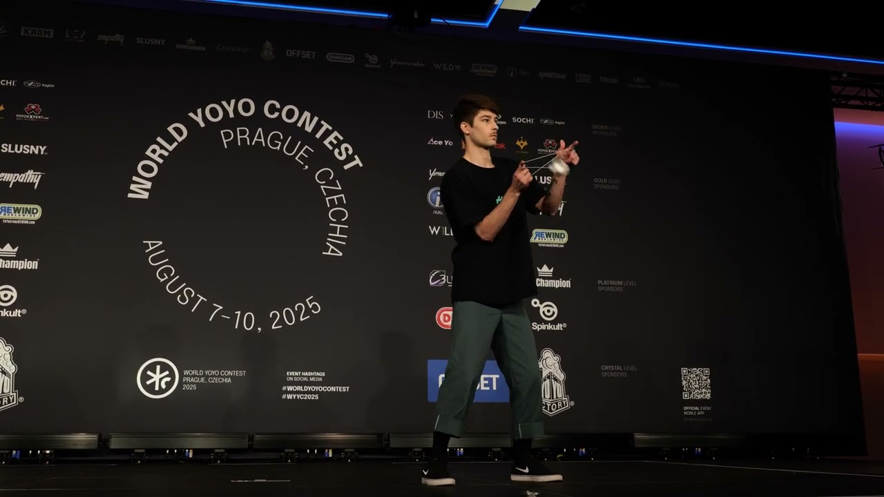 3rd Place – Chandler Steele – 1A Final Freestyle – World YoYo Contest 2025