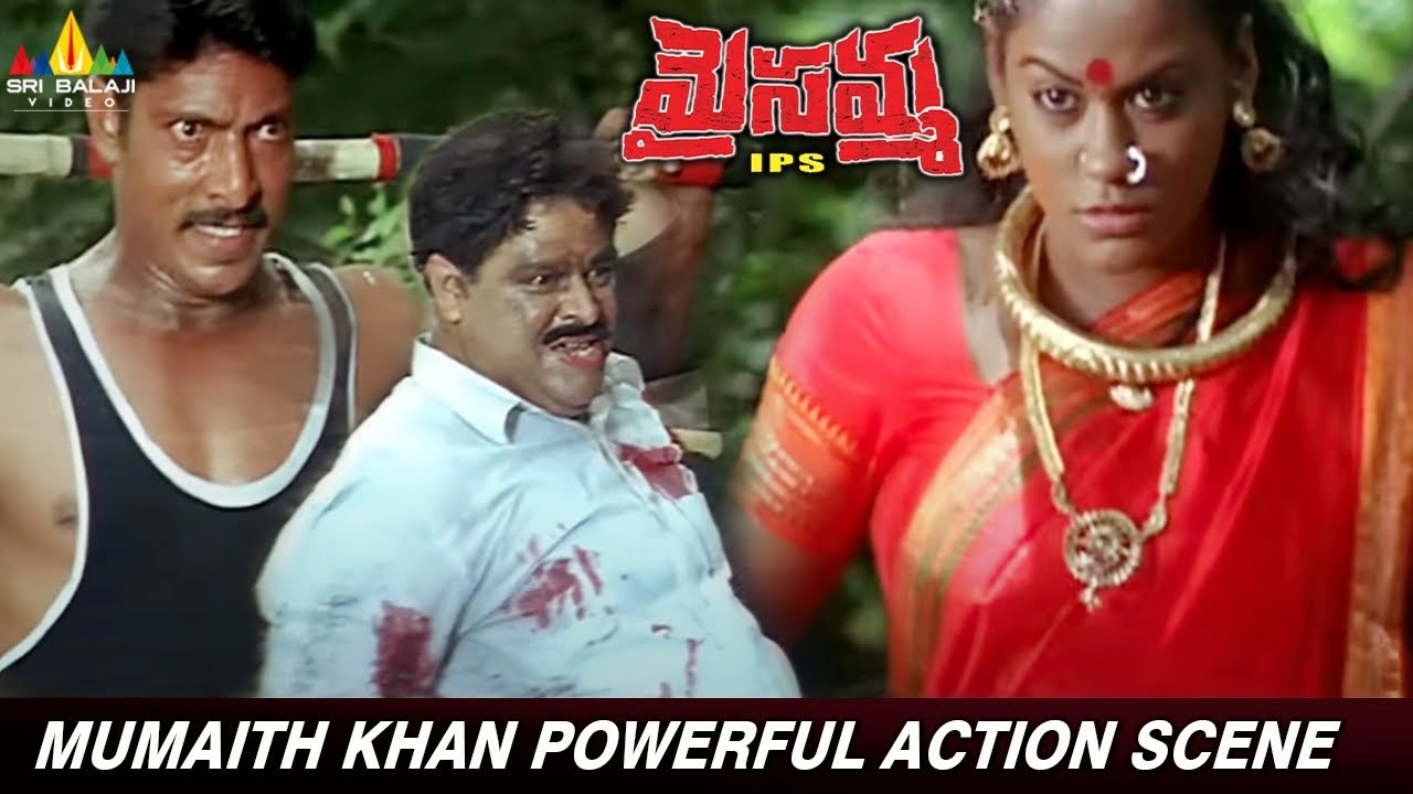 Mumaith Khan's Powerful Action Scene | Maisamma IPS | Telugu Movie Fight Scenes | Sayaji Shinde