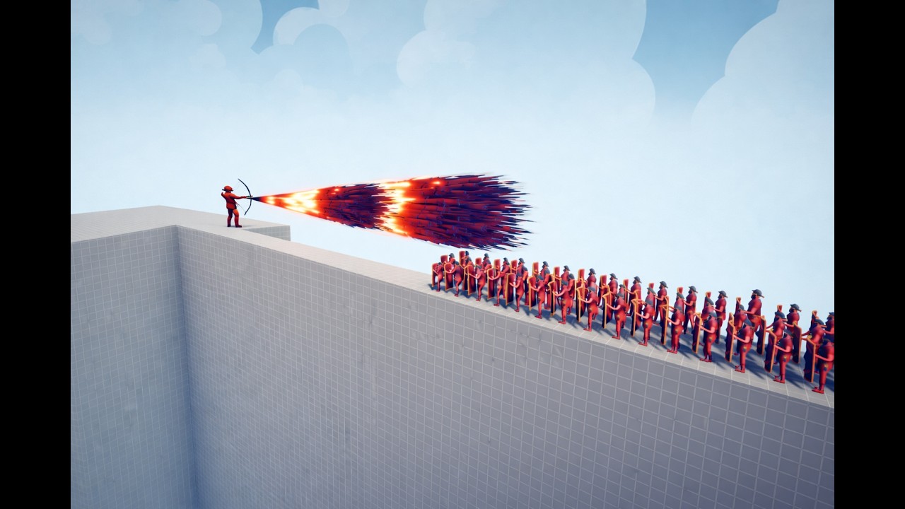 150x SHIELD BEARERS vs EVERY GOD - Totally Accurate Battle Simulator TABS