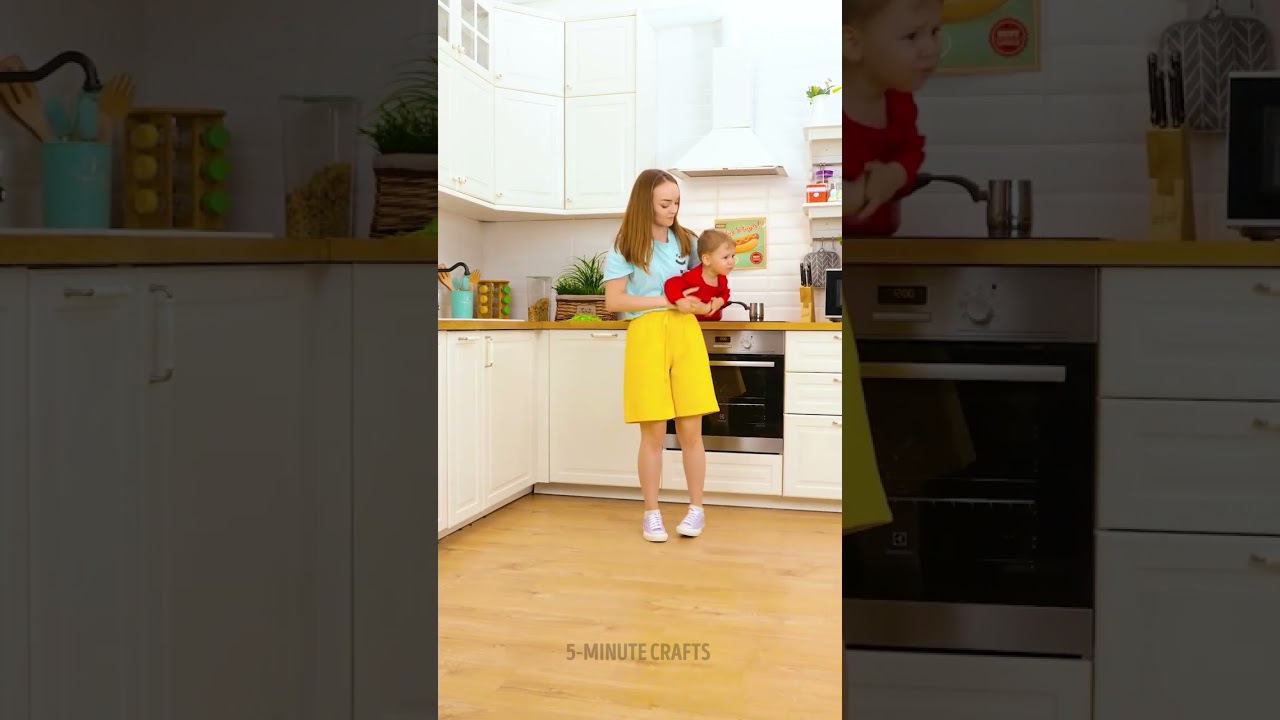 Mom Hack for Cooking Solo with a Little One! 🍳👶
