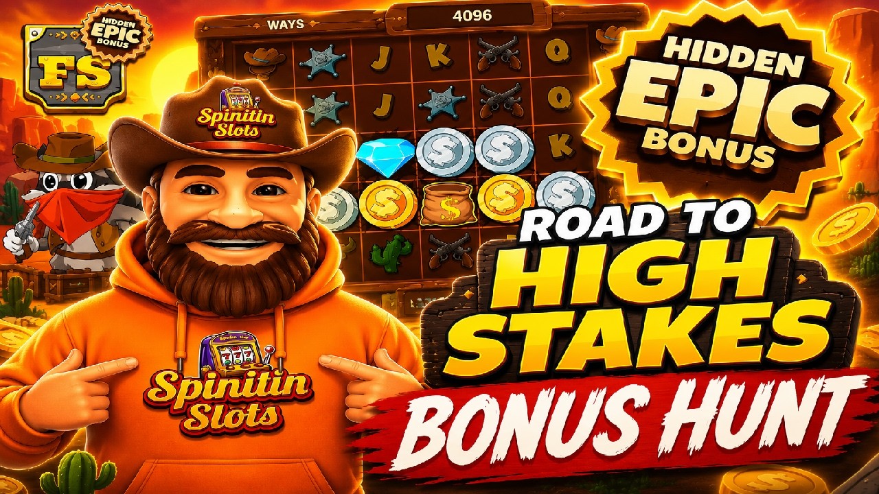 Road To HIGH STAKES BONUS HUNT I EPIC Le Cowboy Bonus...