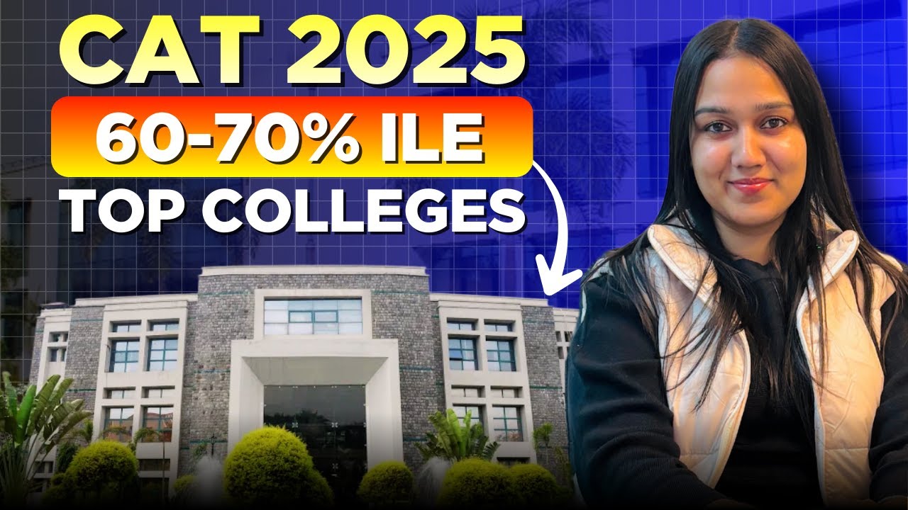 Top MBA Colleges 60-70%ile In CAT 2025 | MBA Colleges At Low CAT Percentile #mba