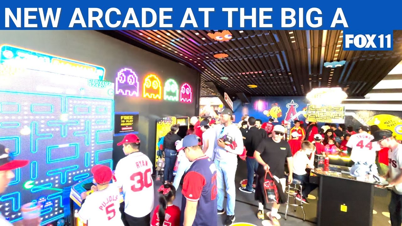 Bandai Namco's 'Level Up' arcade opens at Angel Stadium