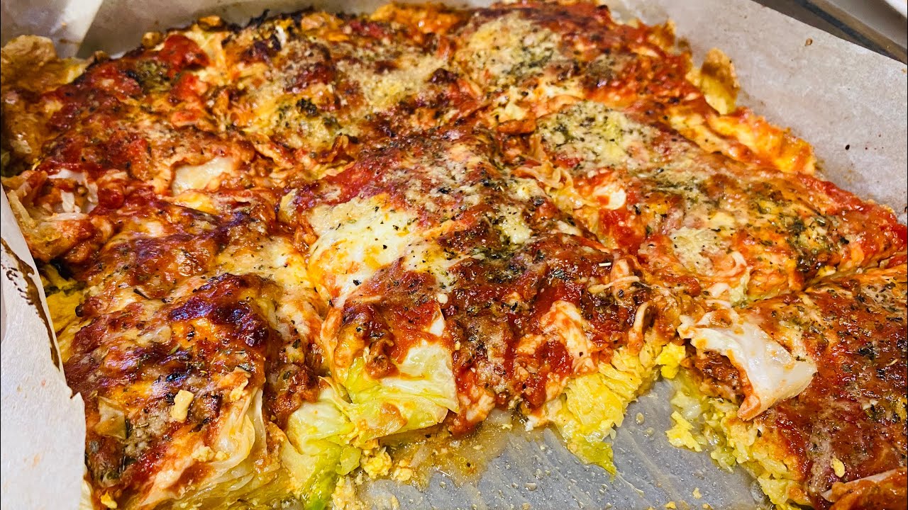 Pizza di verza, spettacolare. Antipasto o secondo