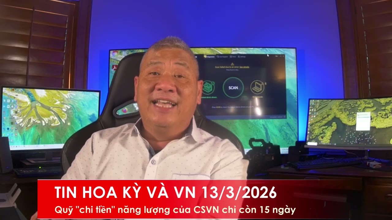 TIN HOA KỲ VÀ VN 13/3/2026