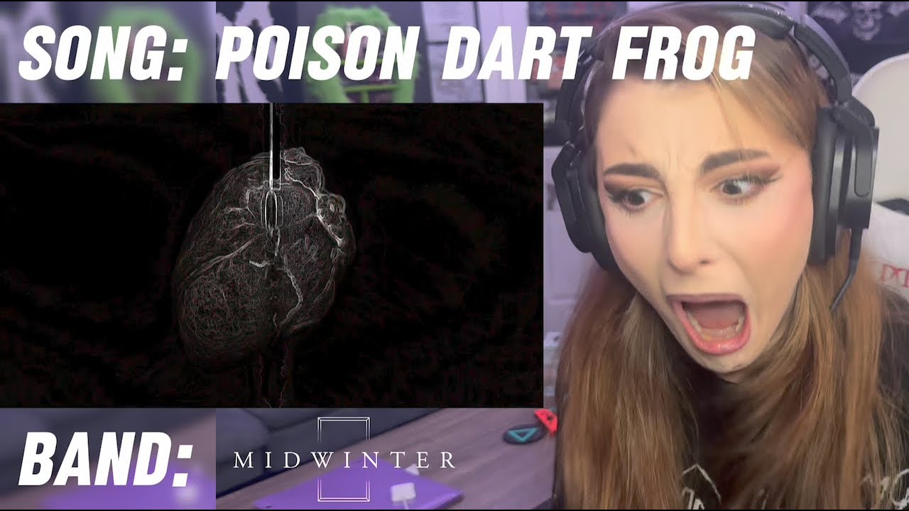 Как они стали ещё грязнее?? Blind React: Poison Dart Frog - Midwinter #metal #breakdown #brutal #new