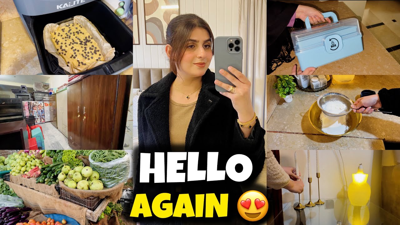 BACK AFTER A LONG BREAK ❤️ | NEW CUPBOARDS + GHAR KI SHOPPING 🛍️ 